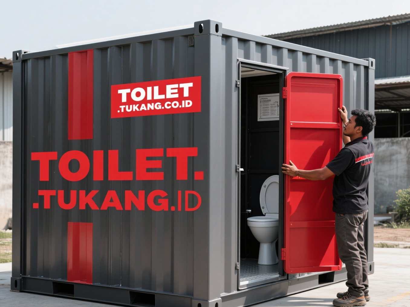 Movable Toilet Container 3