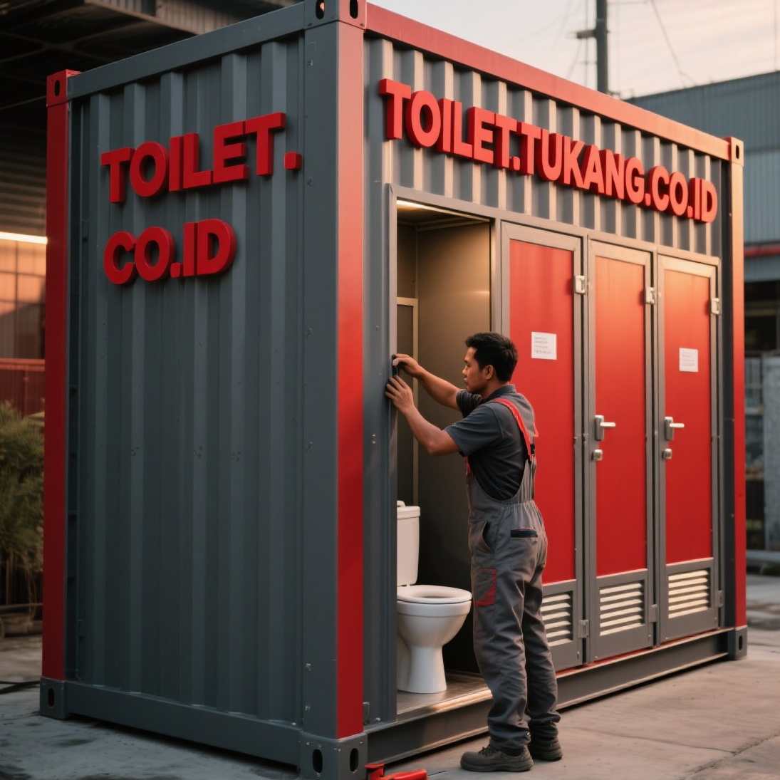 Movable Toilet Container 5