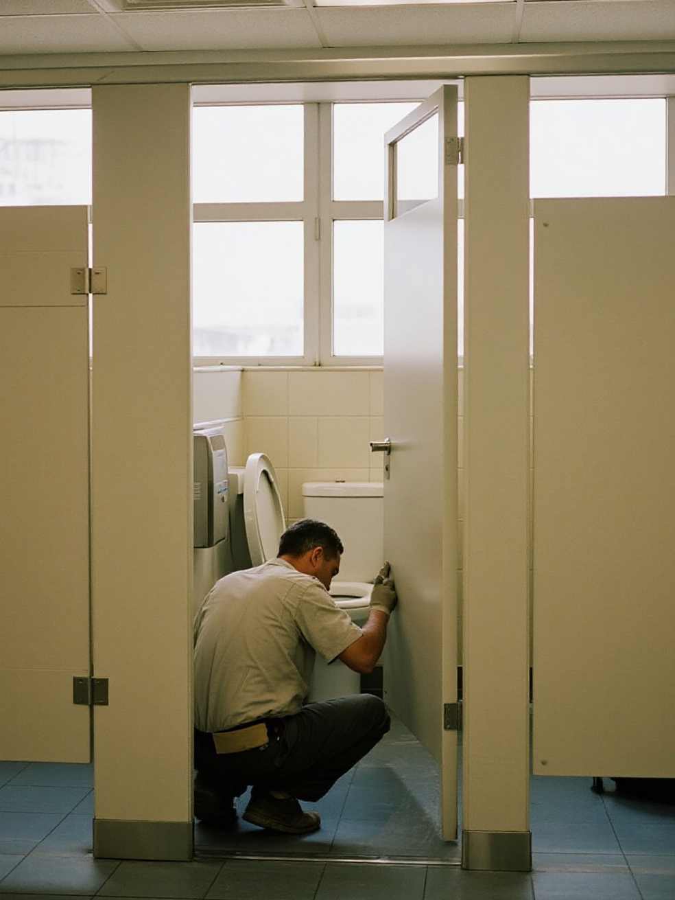 Toilet Cubicle Bandara 3
