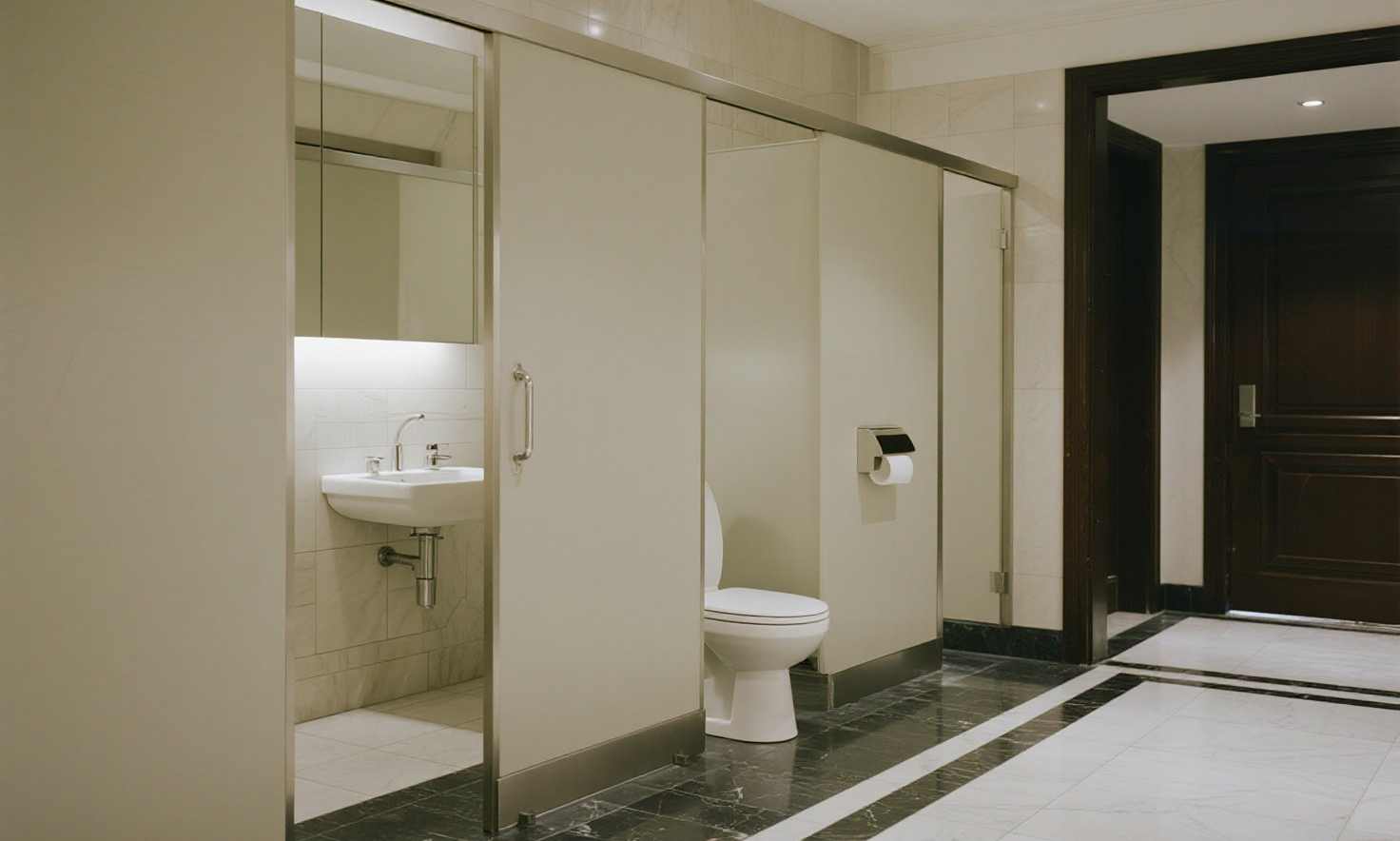Toilet Cubicle Hotel 4