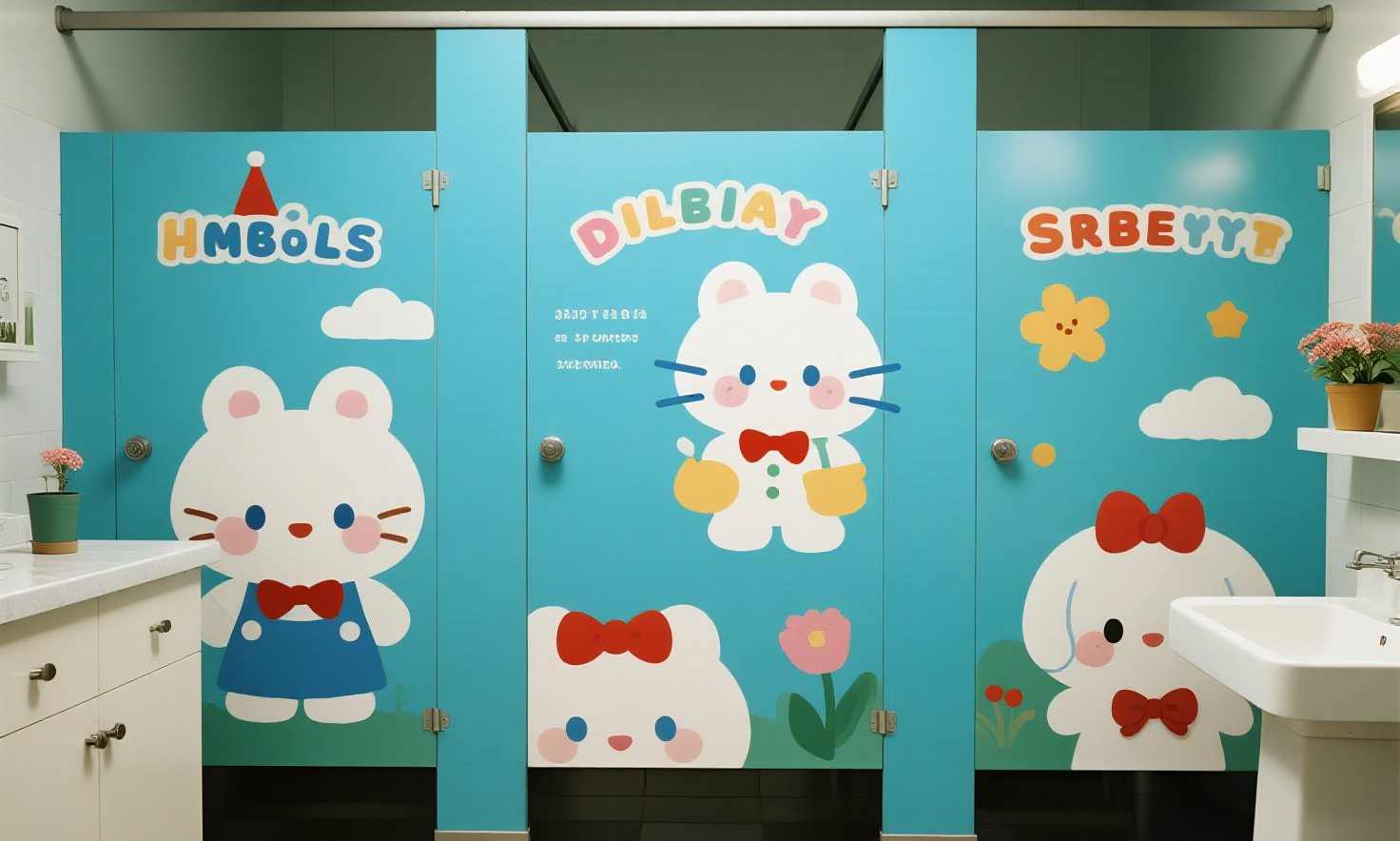 Toilet Cubicle Sekolah 5